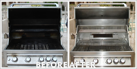 Grill Cleaning Before and After 09