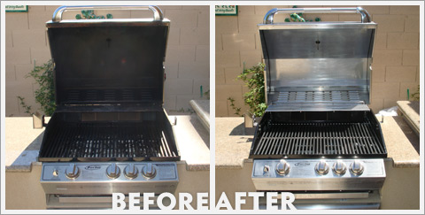 Grill Cleaning Before and After 16