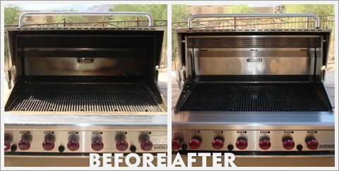 Grill Cleaning Before and After 28
