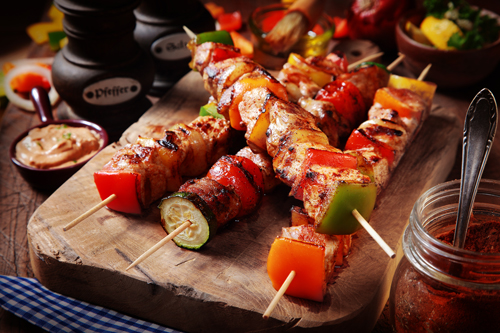 Grilled Kebabs