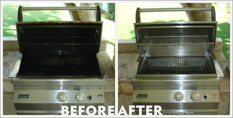 Grill Cleaning Before and After 20